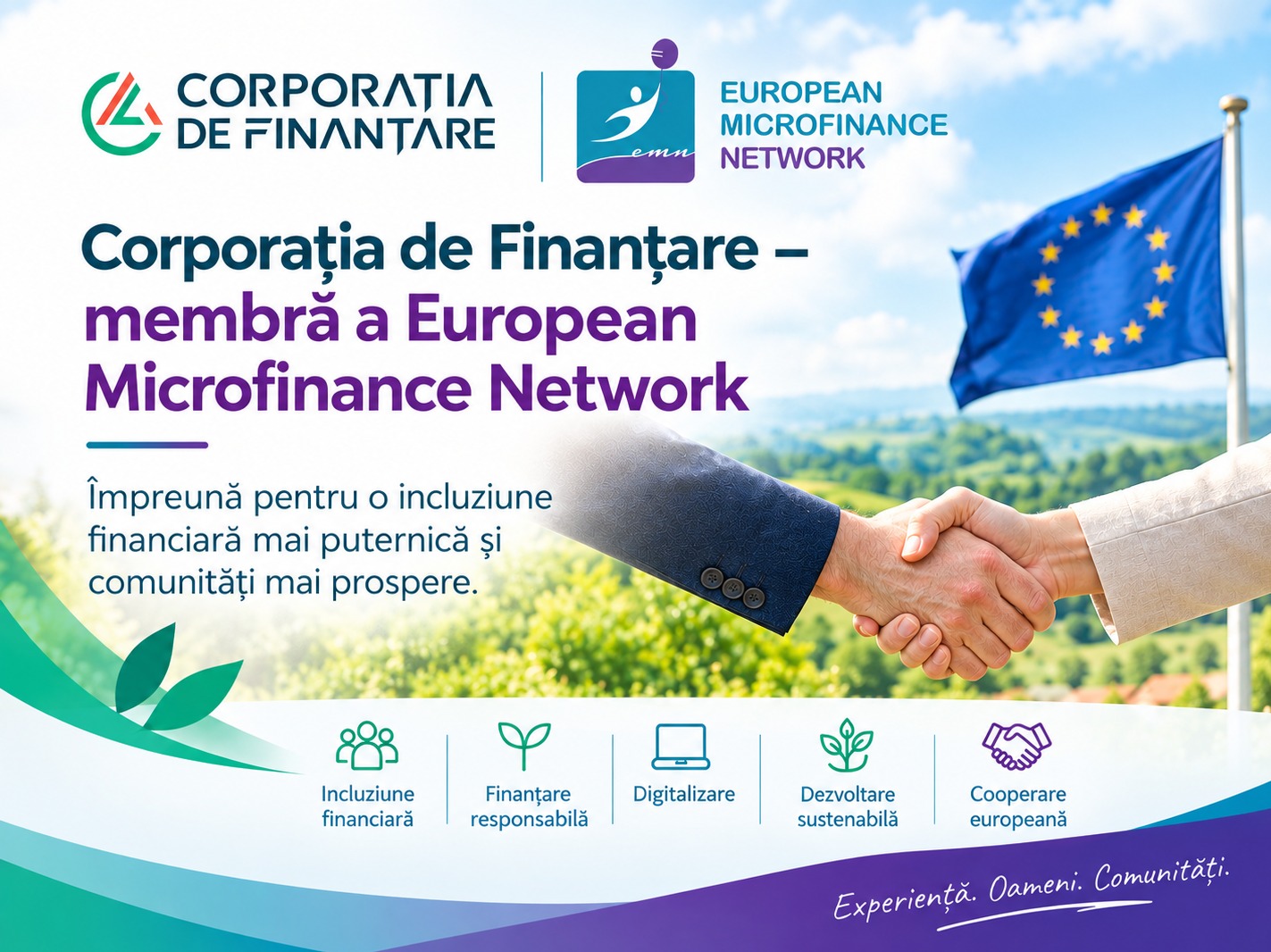 Corporația de Finanțare devine membră a European Microfinance Network (EMN)